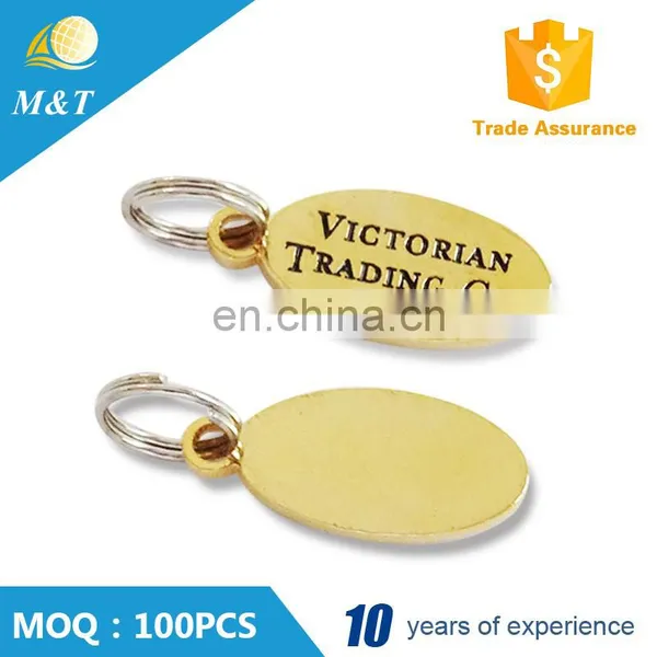 Wholesale Promotional Gifts Custom Oval Shape Metal Keychain photo-4