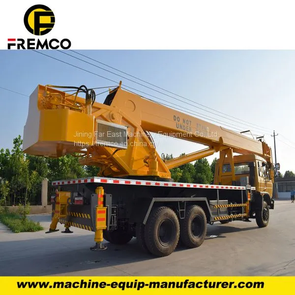 16 Tons Dongfeng Truck Mounted Boom Jib Crane photo-5