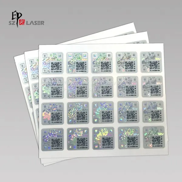 Custom Original Anti-counterfeiting Holograms for Security Sticker photo-4