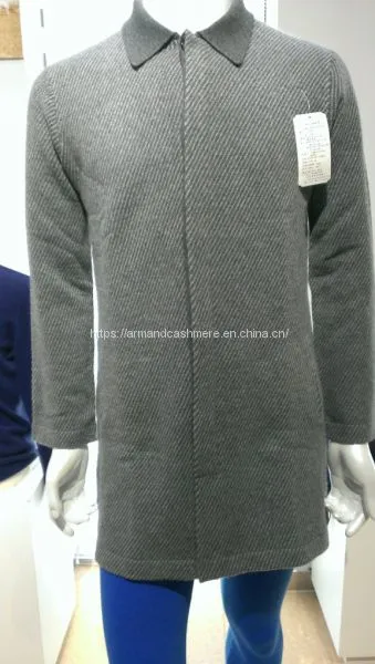Men's 100% Cashmere Trenchcoat (1516-006)