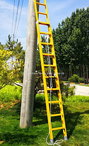 Ladder; Shrank Extend Ladder; Aluminum Alloy Ladder;insulate Ladder photo-4