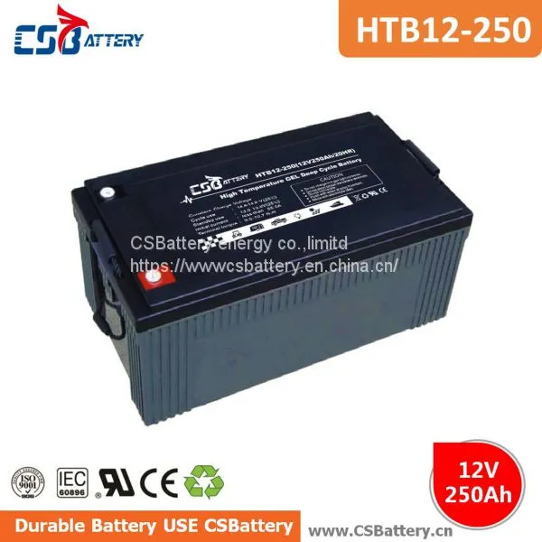 CSBattery 12V 250Ah Long Storage Period GEL Battery for Motorcycle-Power/home-appliance/Solar-storage photo-5