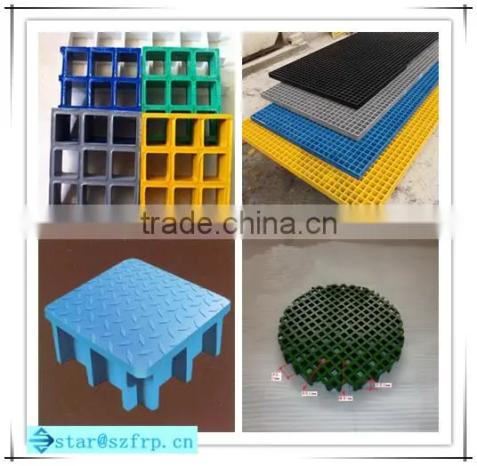 High-strength Glass Fiber Reinforced Plastic Grille/FRP Grating