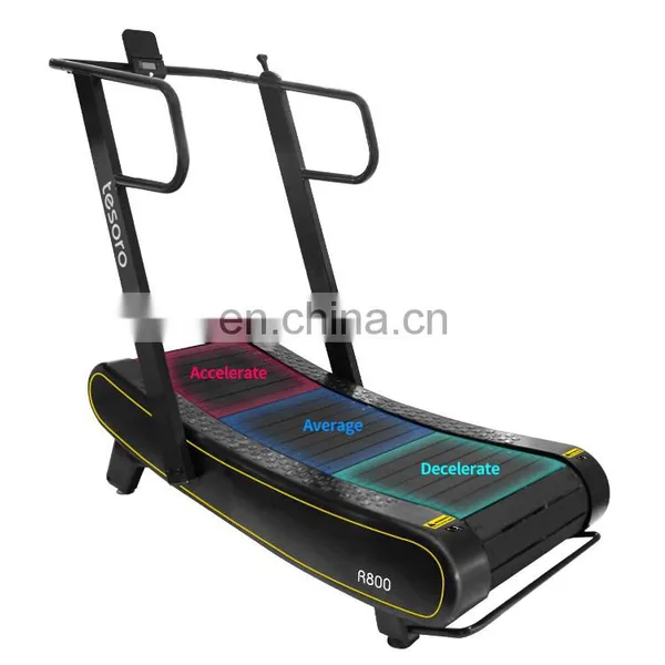 Steel Self-generating Non Motorized Commercial Treadmill/Running Machine/Home Use Gym Equipment photo-2