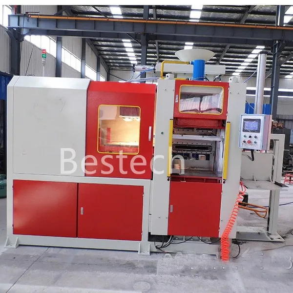 Fully Automatic Horizontal Shooting Sand Casting Molding Machine and Trolley Line photo-2
