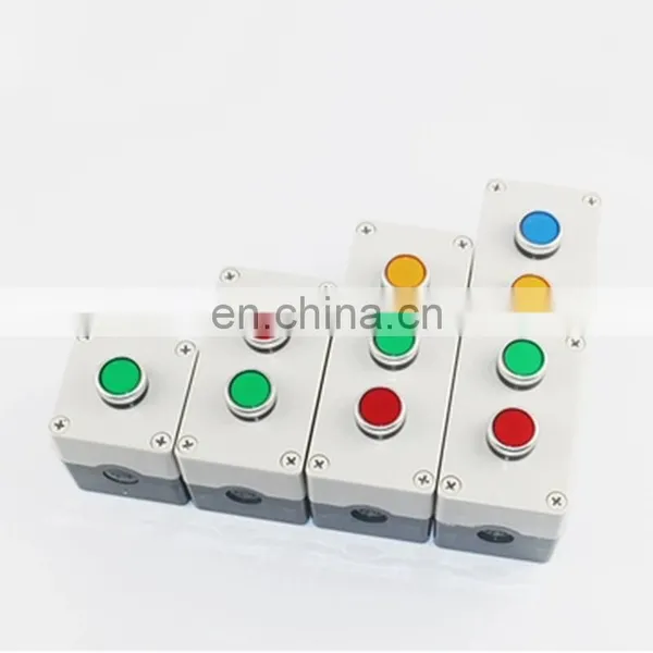 Waterproof Button Switch Emergency Stop Industrial Handhold Control Box, Push Button Switch Control Station Box photo-4