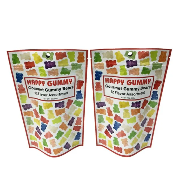 Doypack MOQ 100 Digital Printed Plastic Food Packaging Bag Resealable Mylar Stand up Pouch for Fruits photo-3
