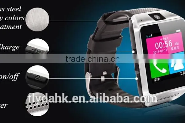 Gv08 DZ09 Sim Card Mtk 6260 Smart Watch Phone, Gto8 Dzo9 A8 Gv18 GV09 DM360 K8 M26 A18 S29 f2 Aw08 Gv08 A9 Gt08 Smart Watch photo-2
