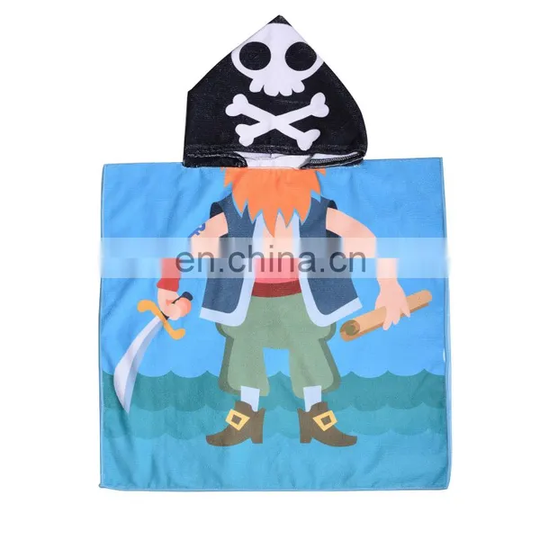 New Cartoon Animal Hooded Baby Bathrobes Kids Bath Towel Bath Robe photo-3