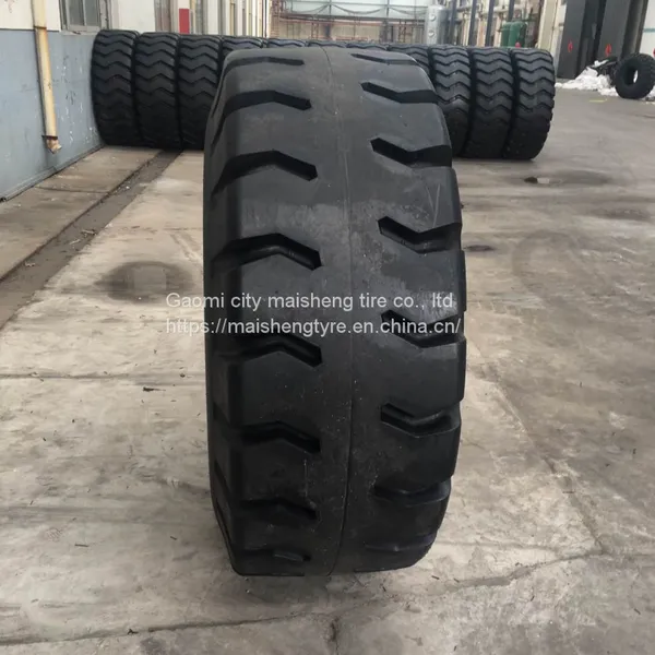 Loader Semi-solid Tire 20.5/70R16 16/70R20/24 Semi-solid Steel Wire Tire Thickened photo-3
