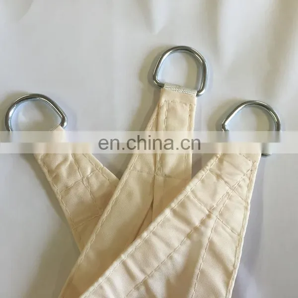160gsm Waterproof Polyester Shade Sail Triangle Shade Sail Carport Shade Cloth uv Protection Outdoor Garden Mesh photo-3