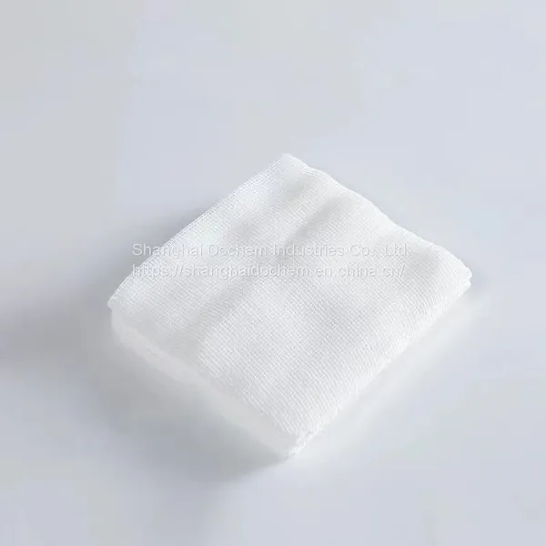 Customized Size Gauze Piece 100% Cotton Dental Gauze Swab photo-2