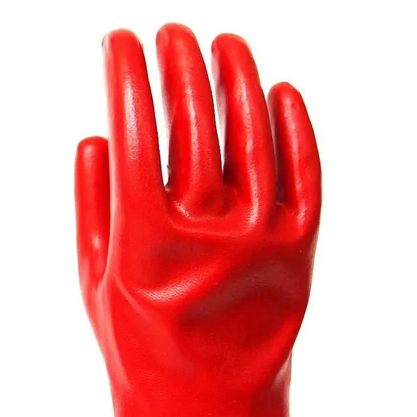 GUANTE PVC ROJO photo-4