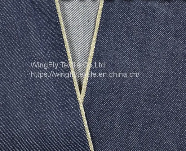 13.6oz 100% Cotton Straight Slub Gap Selvedge Denim Manufacturers With Good Price