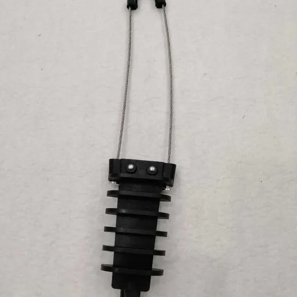 FTTH Figure 8 Fiber Optical Cable Low Voltage ABC ADSS Self Adjusted Aerial Anchor Tension Clamp photo-2
