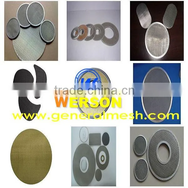 Senke Single Layer Stainless Steel Wire Mesh Filter Disc photo-2
