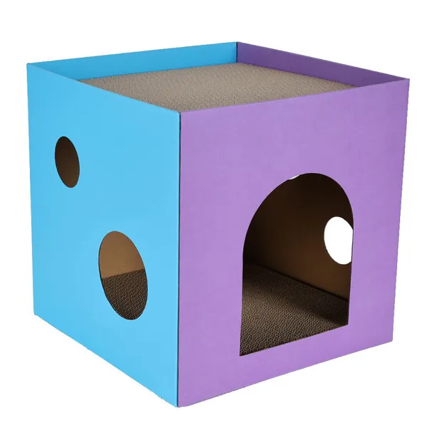 MeowLove Hot Sales Scratcher Cat Play Toy Corrugated Cardboard Cat Scratcher Cat Cardboard photo-4