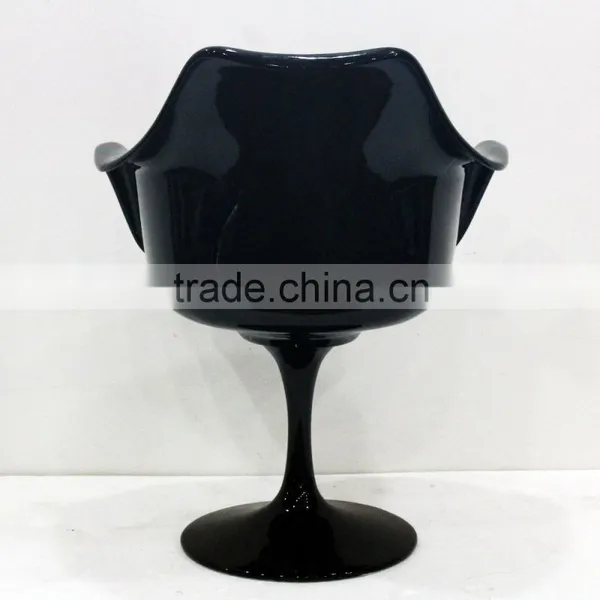 Cafe Replica Classic Tulip Armchair Fiberglass Chair Designed by Eero Saarinen photo-4