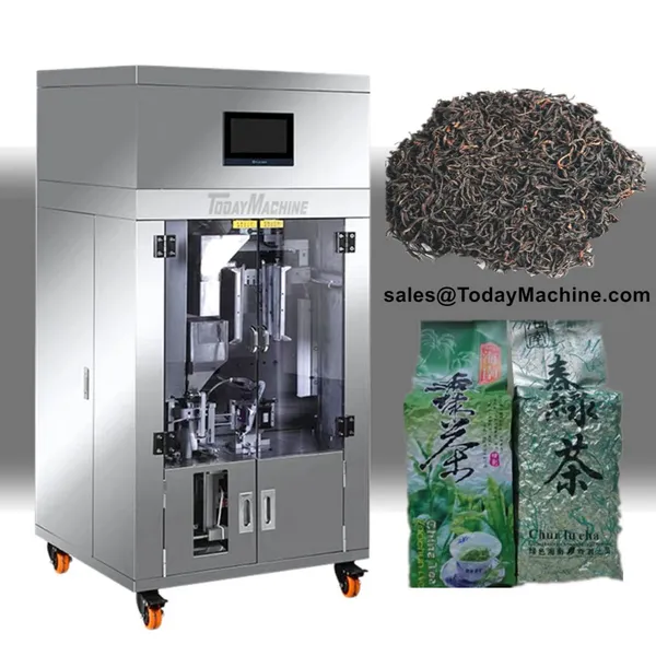 Automatic Vacuum Premade Pouch Fill Seal Packing Machine for Tea Leaf Coffee Beans Grain Rice photo-3
