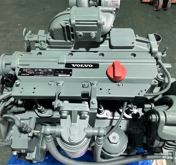 Originaler elektrischer Start 73 kW 4-Takt-Vovo D4D-Voll-Dieselmotor für Bagger photo-5