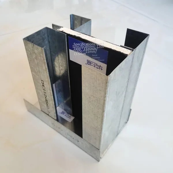 Prefabricated High-sound-insulation Double-cavity 84 Keel, Silent Keel Partition for Hotels, Prefabricated Vibration-damping Partition Wall