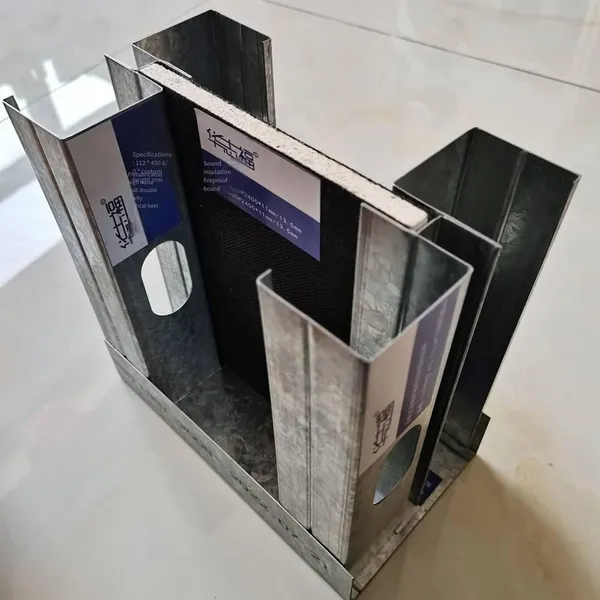 Soundproof Wall Chc Keel, Prefabricated High-soundproof Wall, Hotel Silent Partition Wall, Z-shaped Vibration-damping Keel photo-4
