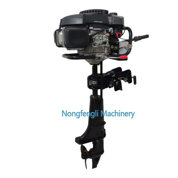 Zongshen 4-Stroke 9HP Outboard Marine Gasoline Engine With New Electric Start, Reverse Gear, and Air Cooling System. photo-5