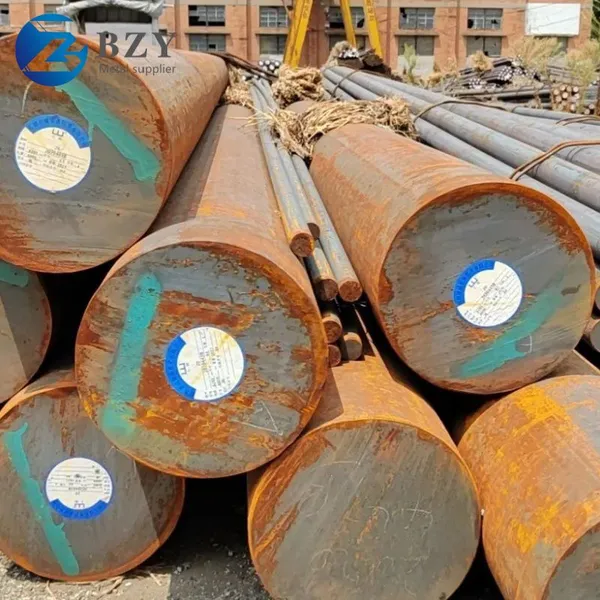 High Quality Hot Rolled Carbon Steel Rod A36,1045,1040 Free Cutting Steel Round Bar With Welding & Cutting Services photo-5