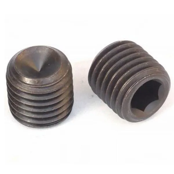 M2X6 Stainless Steel DIN 916 Hex Socket Head Grub Set Screw Bolt photo-2