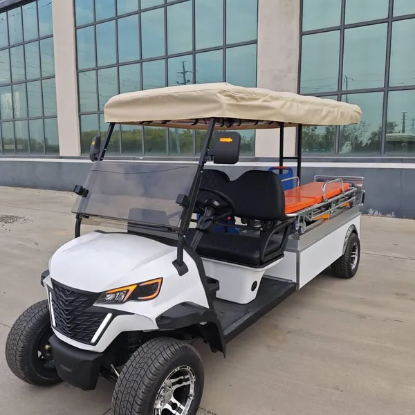Latest Model Electric Golf Cart With Special Medical Facilities and Additional Stretchers, From the Original Manufacturer for Export Trade photo-4
