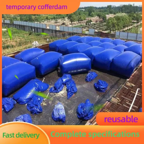 Portable Soft Water Dam Foldable Temporary Water Retaining Barrier For River Channel Interception photo-5