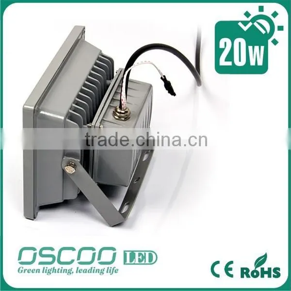 Oscoo Hot-Sale IP65 Die Casting Aluminium CE&Rohs 20 Watt RGB LED Flood Light Colorful Light Festival Light Bar Light photo-4