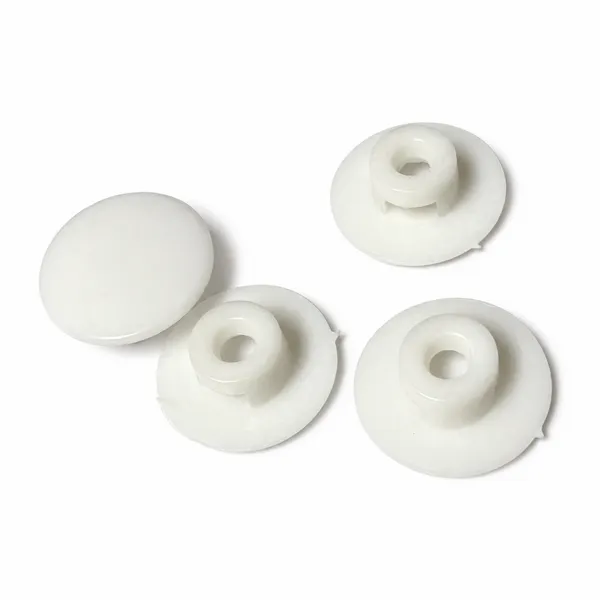 5000-Cycle Durability With 110°C Heat Resistance: Two-Piece Plastic Snap Button Set 9.4mm