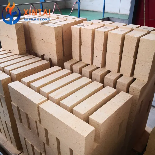 Standard Size 230x114x65mm High Alumina Cement Bricks Bespoke Refractory Shapes With Cutting Service for Industrial Kilns