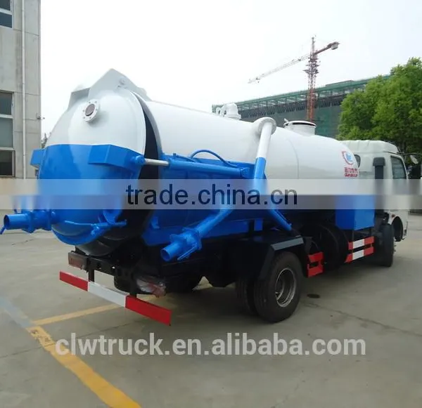 2014 best price Dongfeng 4x2 sewer dredging and cleaning vehicle