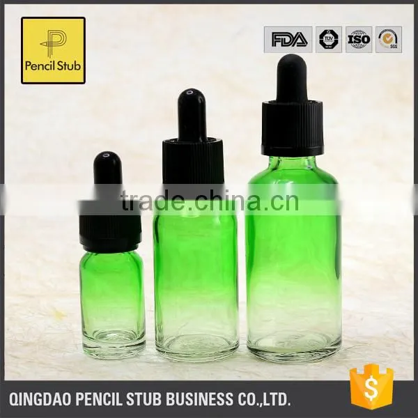Green Wholesale Glass Bottles 30ml Amber Glass Bottle With Dropper With Childproof Evident Cap 30ml Glass Dropper Bottles