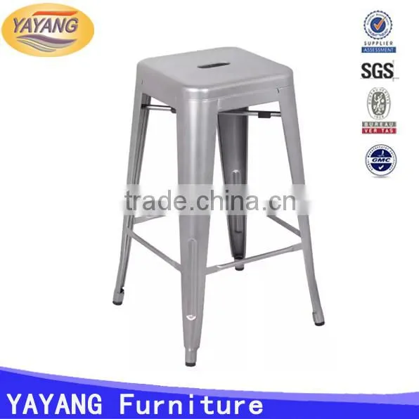 Metal Used Commercial Furniture Industrial Vintage Bar Stools High Bar Stool Quality Choice Most Popular photo-3