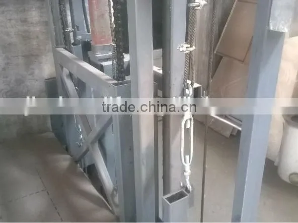 Hydraulic Guiderail Cargo/goods/car Lift Platform photo-5