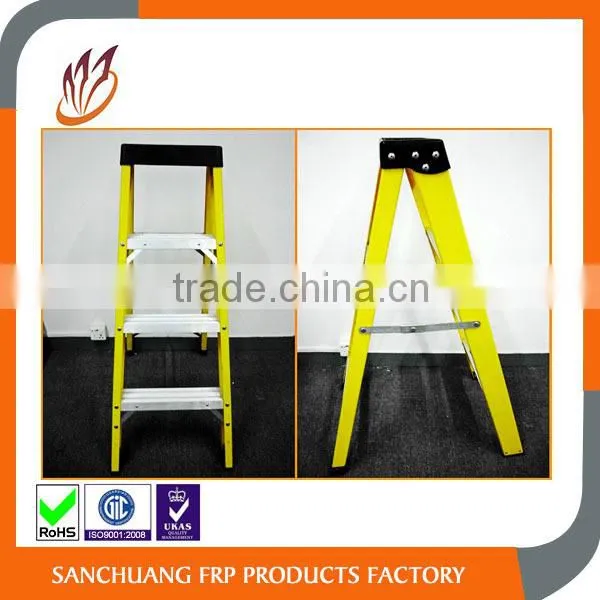 Yellow Fierglass Pultrusion Ladder Profiles Fiberglass C Channel U Channel photo-5