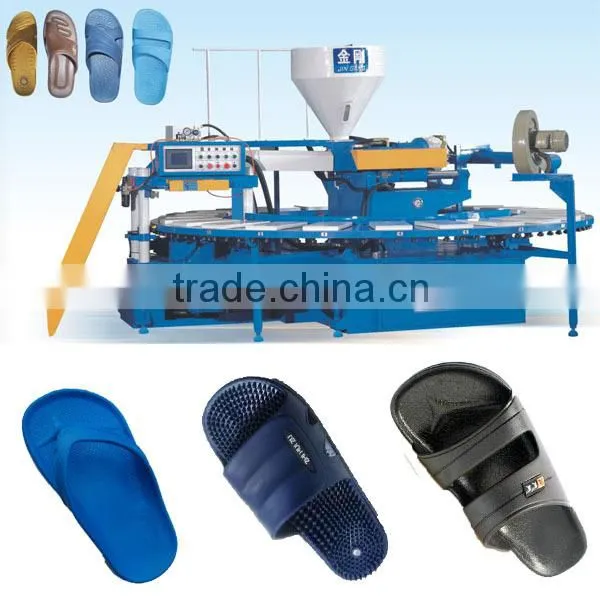 PVC Air-blow Slipper Injection Machine