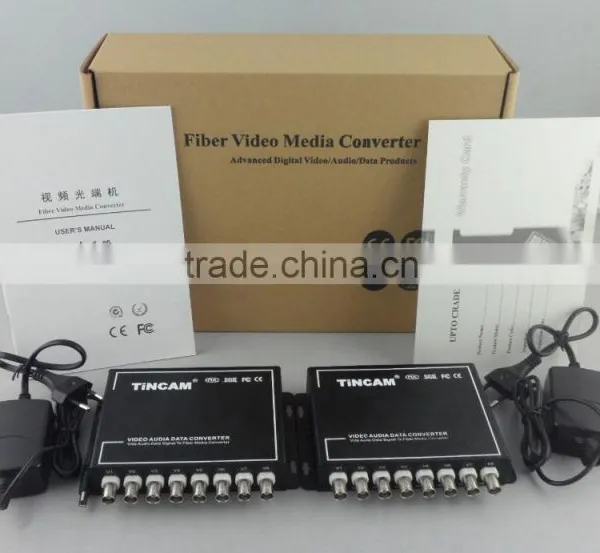 8 Channel Fiber Optic Video Converter,optic Fiber Digital to Analog Converter photo-6