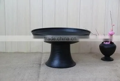 AN376 ANPHY Traditional Festival Household Decoration Fruit Candy Four Sizes Metal Plate Tray Stand Display Stock photo-4