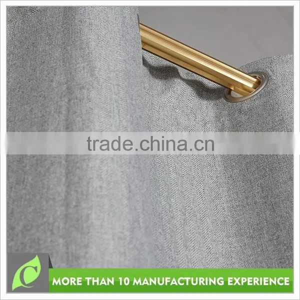 Professional Manufacturer Beautiful Luxury Polyester Curtain Blackout photo-2