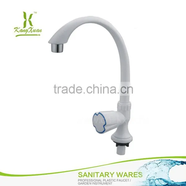 China Manufacture Abs Plastic Gooseneck Faucet photo-2