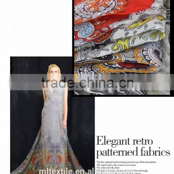 Printed French Silk Chiffon Fabric Prices photo-5