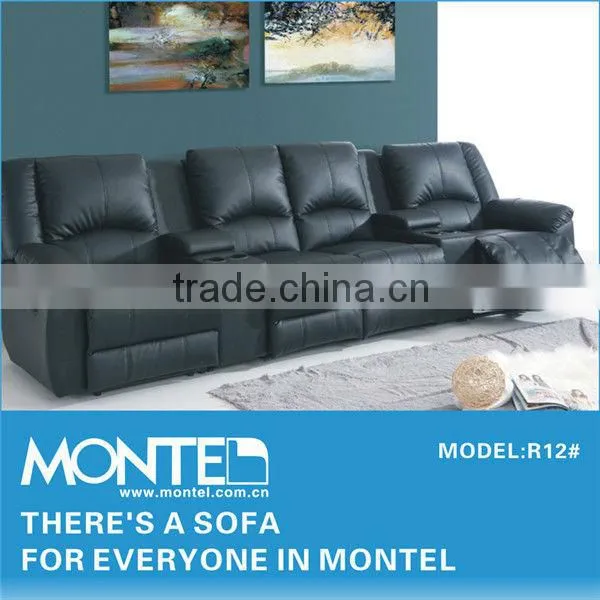 Modern Style Leather Sectional Home Sofa photo-5