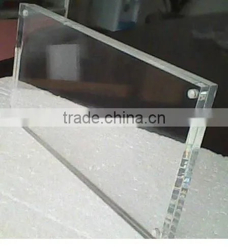Plexi Glass Acrylic Block Photo Frame photo-6