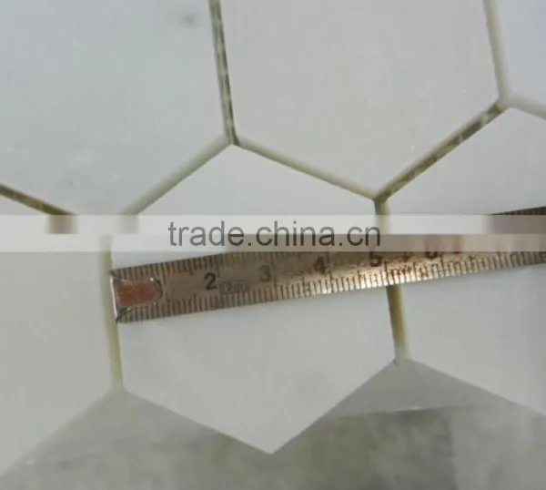 Wholesale Top Quality Natural White Marble Mosaic on Sale photo-4