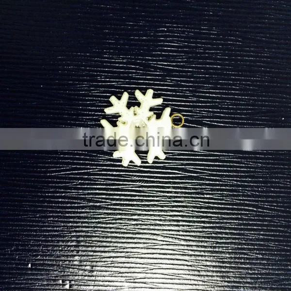 Christmas Tree Decorative Slider Snowflake Zipper Puller photo-2