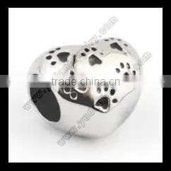 Stainless Steel Metal Animal Print Beads Wholesale
